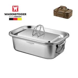 바겐슈타이거 캠핑 스텐304 IH 멀티사각냄비 스퀘어팟(가방포함)