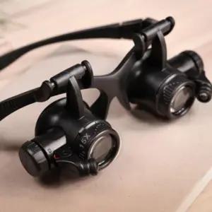 정밀 작업용 안경거치형 현미경 수리용 확대경 루페 의료용 수술용 루빼 헤드 치과