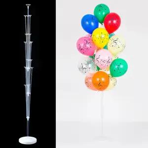 풍선꽂이장식세트160cm(19개스틱)뮤직인쇄혼합20개입파티 용품 행사 스탠드 거치대 파용품