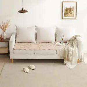 [애끌리아] 네스트 HR 소프트플란넬 목화솜 퀼팅 소파패드(3인용)