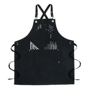 루페 프리미엄 헤비 캔버스 공방 앞치마 4종다기능포켓 다용도 도구수납 맞춤형사이즈 목공 바리스타 산업