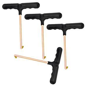 호환 4 Pcs 강화제 인체 공학적 소형 휴대용 하키 스케이트 끈 신발 트램펄린 스프링 도구 아이스 스케이트 부츠