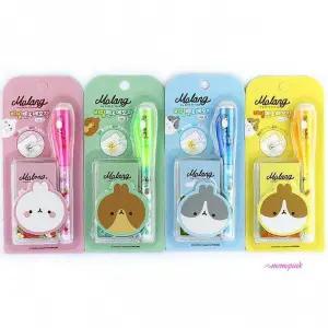 1000 어린이집 메모장+비밀펜세트 유치원 초등학교 10개 답례품 어린이날선물 단체선물fgh273