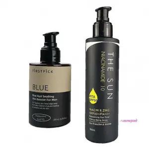 남성 스킨 블루 향수 시카 남자 화장품 콜라겐 올인원 선썬크림 퍼퓸ijk373