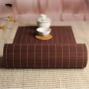 대나무 테이블 매트 다이닝 레스토랑 세이프탑 웨딩
