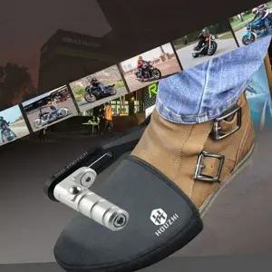 [콩심팥심]라이딩 오토바이 슈즈 커버 바이크 오토바이 신발 덮개 슈커버 보호