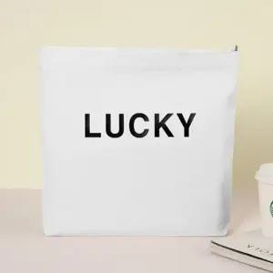 [라일리] Rly 남녀공용 캔버스백 캐주얼 캔버스 핸드백 아이보리