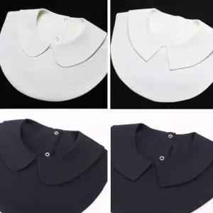 이너 레이어드 셔츠 페이크 카라 러블리 넥케이프 넥케이프