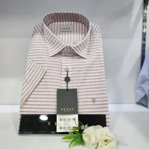 [예작]예작YJ2MBA287 멀티체크 캐주얼 일반핏  반팔셔츠_SC