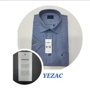 [예작]노아이롱 구김적고  신축성 좋아 땀배출 좋은 일반핏 체크 남방 여름반팔셔츠