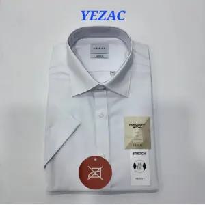 [예작]링클프리 모달스판 슬림핏 구김적은 드레스셔츠 여름반팔셔츠 YJEMBS2540_SC