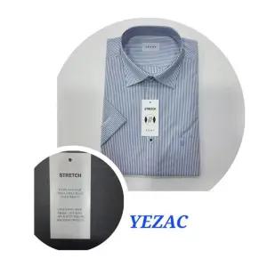 [예작]구김적고 신축성 좋은 일반핏 스트라이프 남방셔츠 여름반팔셔츠 YSEMBR208BL_S