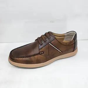 [에스콰이아]남성 발편한 경량 발등 밴딩끈 세미 캐주얼 쿠션 보트슈즈 YAESHD048_JK