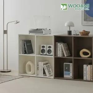 우아미 모노 마듀 낮은 거실 파티션 책장 2단 800