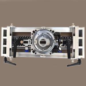 목제 도어 슬롯터 힌지 구멍 오프너, 2 in 1 브래킷, 옷장 모티징 지그, DIY