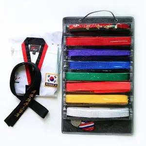 태권도 띠 보관 케이스 거치대 띠 정리 거치대
