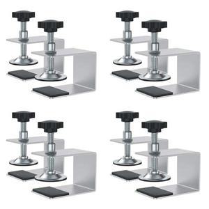 8Pcs 목공 지그 캐비닛 도구 서랍 패널 클립 액세서리 전면 설치 클램프 핸드 툴-A68E