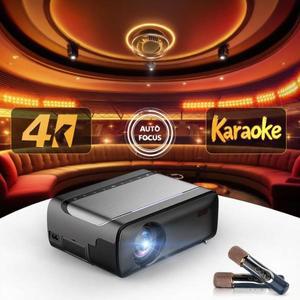휴대용 프로젝터 A8S 노래방 미니 4K 홈시어터