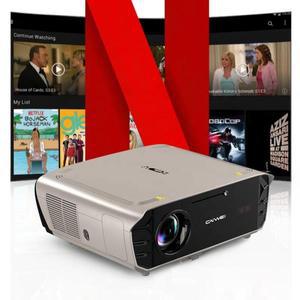 OEM 1550ANSI 구글 TV용 LCD 주간 자동 초점 20%-100% 줌 프로젝터 4K 홈 시어터 NFC 빔