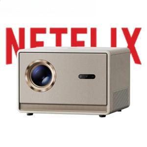 CR53  LED 홈 프로젝터 600ANSI 루멘 1080p 4K 지원 안드로이드 스마트 232GB 비디오