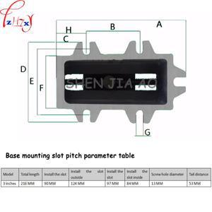 3인치 크로스 플랫 플라이어 정밀 헤비듀티 수동 타이거 캘리퍼 벤치 드릴 클램프 포함) 1개