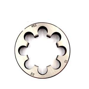 HSS 1PCS 스레드 오른쪽 왼쪽 라운드 다이 M50 기계 나사 태핑 외부