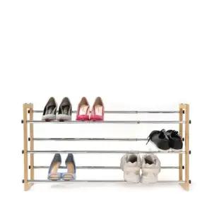 트랜디하우스 길이 너비 조절 신발정리대 슈즈렉 신발장 길이조절신발정리대 너비조절신발정리대