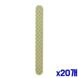 컬러 네일용품 손톱관리 x20개 다듬기 손톱 버퍼