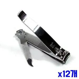 튀지않는 x12개 손톱깍기 대형 잘 네일커터