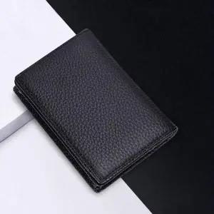 남성 명함지갑 소가죽 심플 클래식 대용량 회사원지갑