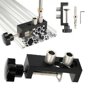 알루미늄 프로파일 드릴링 지그 범용 DIY 도구 2020 일반 가이드