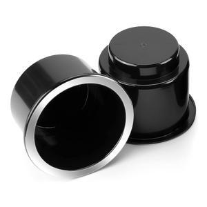 조이투투스 컵 홀더 RV 보트 카 소파 골프 카트, 우아한 크롬, 폰툰 테이블 소파용 홀더에 대형 플라스틱 유니버설 드롭 2개 삽입