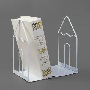 화이트집 L자형 북엔드 책꽂이 책정리 2P세트 HIK-6K