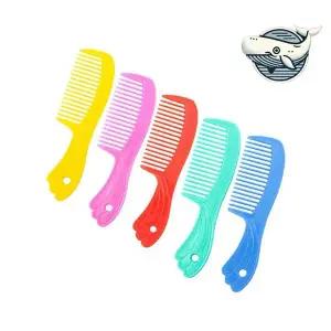 [골드스마일]컬러풀 도끼빗 소형 가르마 빗 헤어 스타일