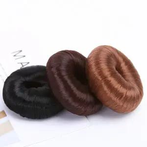 [골드스마일]똥머리 가발 올림머리 당고머리 만두머리 부분 가발