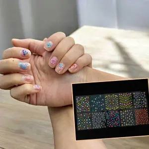 네일꽃스티커 다꾸스티커 달력스티커 손톱스티커