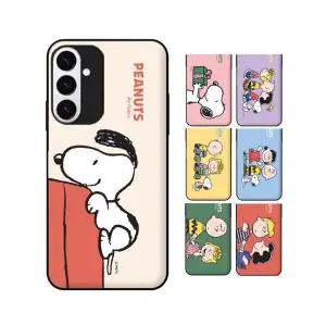 갤럭시S26 (S942) 스누피 베스트프렌즈 자석 카드 도어 범퍼 케이스