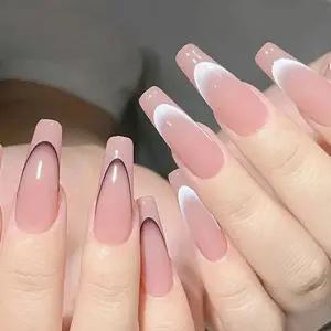 네일아트 레터링 그라데이션 데코 라인스티커 12종