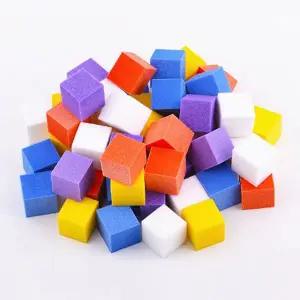 네일케어 손발톱 표면정리 정사각 샌딩블럭 50개 세트