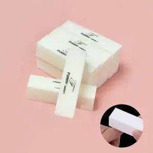 네일케어 국산 손발톱 표면정리 화이트 샌딩블럭 50개