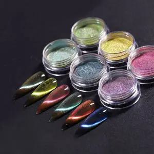 네일아트 컬러 자석파우더 6종 은하수 마그넷글리터