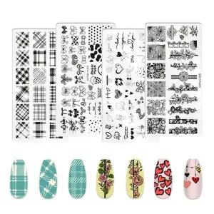 네일아트 스탬핑 네일 플레이트 8종