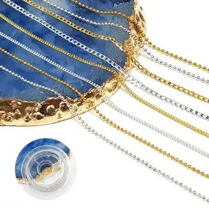 [셀러에이드]네일아트 대용량 200cm 커팅 네일 줄 볼줄 체인 8종