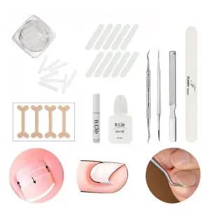 네일케어 불편성장 발톱 관리도구 세트 커브스틱10p등