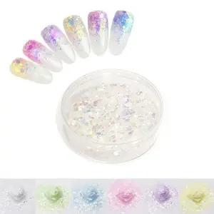 네일아트 반짝반짝 샤인 글리터 대용량 30g 6종