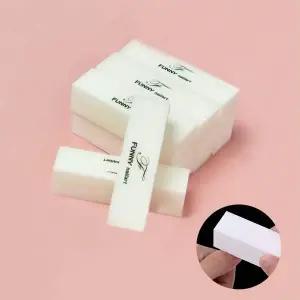 네일케어 국산 손발톱 표면정리 화이트 샌딩블럭 50개