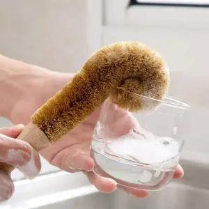 청소용브러쉬 슬림형 우드 브러쉬