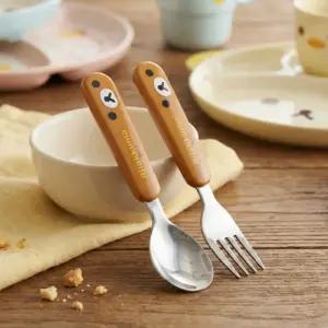 위생 세트 식기 숟가락 스테인리스 유치원 준비물 유아 캐릭터 어린이집 포크