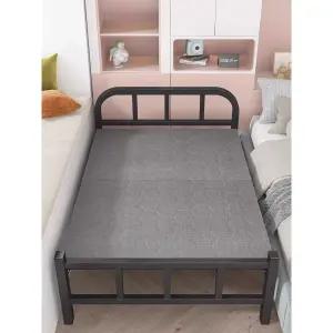 슈퍼싱글 침대프레임 접이식 간이 철제 침대 사무실