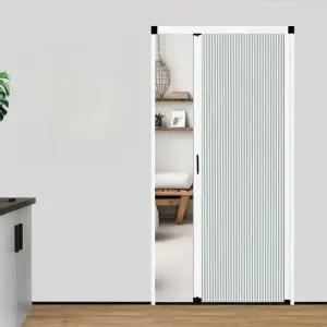 간이 중문 자바라 폴딩도어 거실 칸막이 폴딩